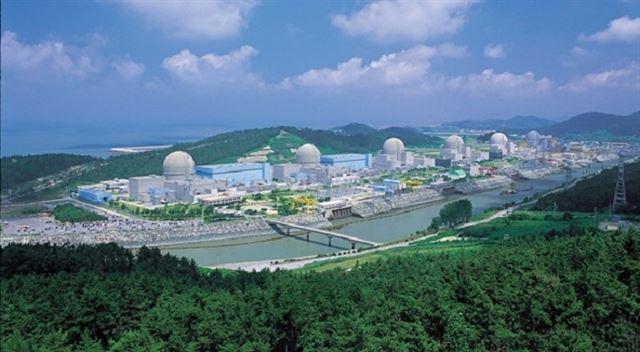 전남 영광군에 있는 한빛 원자력발전소 1~6호기 전경. 한국수력원자력 제공