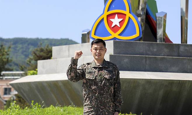 육군 제35보병사단 소속 박주호 상사.