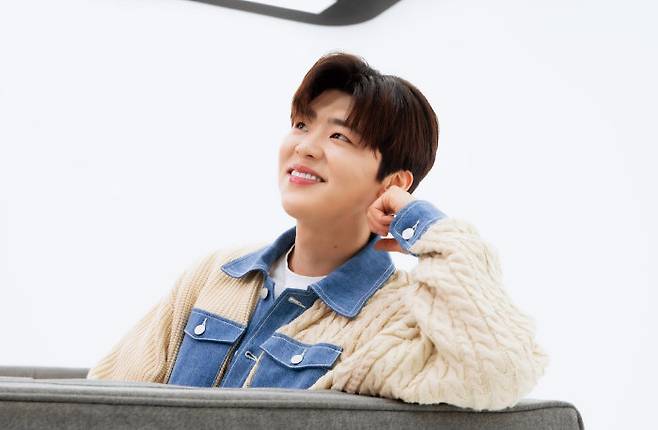 박지현은 “왼쪽 얼굴이 오른쪽 얼굴보다 좋은 인상을 풍긴다”며 활짝 웃었다. [박해윤 기자]