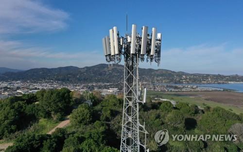 미 캘리포니아주의 이동통신 기지국 [AFP 연합뉴스 자료사진]