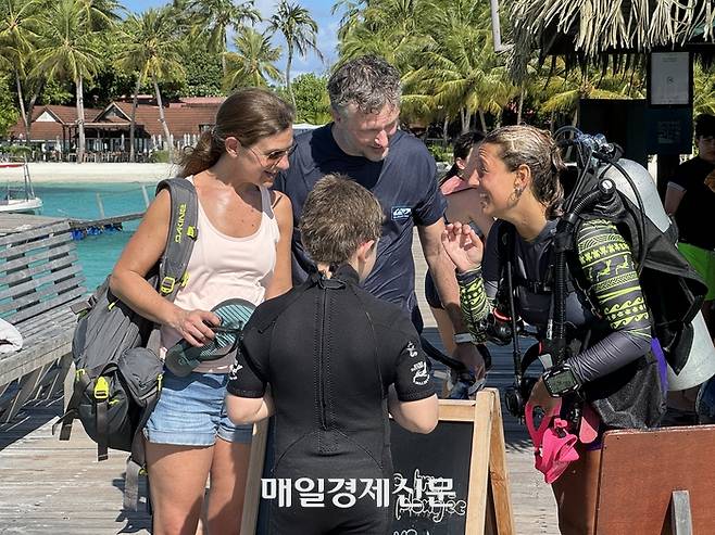 클럽메드 카니에서는 해양 스포츠 9가지를 제공한다. / 사진=홍지연 여행+ 기자