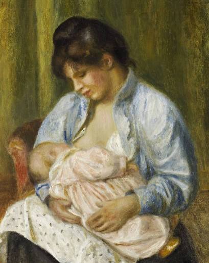 '젖 먹이는 여성' (1894) 스코틀랜드 국립 미술관 소장