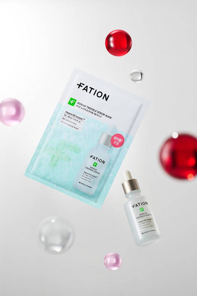 노스카나인 트러블 세럼 마스크 [사진=동아제약]