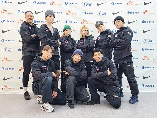 파리 하계올림픽에 정식 종목으로 채택된 브레이킹 국가대표팀. 사진┃대한민국댄스스포츠연맹