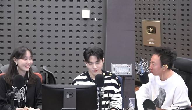 사진=왼쪽부터 배우 이유영, 김명수, 박명수/KBS 쿨FM ‘박명수의 라디오쇼’ 캡처