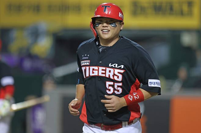 ▲ 한준수가 지금처럼 성장한다면 타이거즈 포수 계보의 여러 역사를 바꿀 수 있는 잠재력을 지녔다 ⓒKIA타이거즈