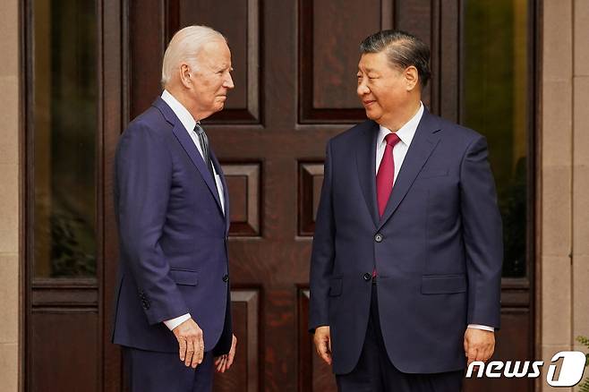 조 바이든(왼쪽) 미국 대통령과 시진핑 중국 국가주석. ⓒ 로이터=뉴스1 ⓒ News1 이광호 기자
