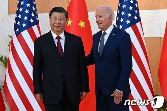 조바이든 미국 대통령(오른쪽), 시진핑 중국국가 주석(제공=뉴스1)