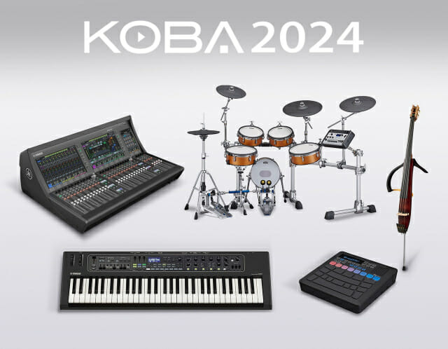 KOBA 2024 야마하뮤직코리아 출품 제품 (사진=야마하뮤직코리아)