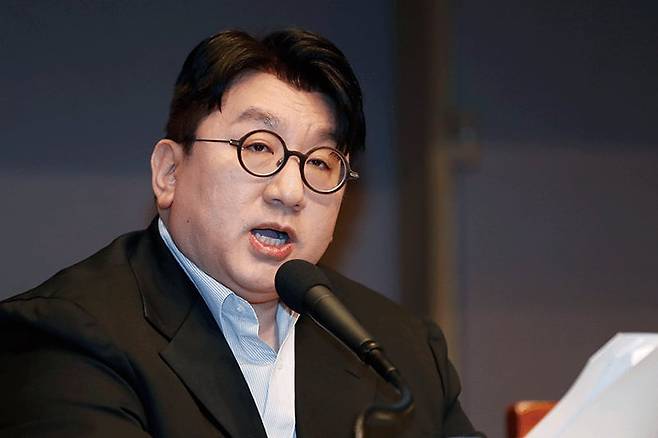 방시혁 하이브 의장. /뉴시스