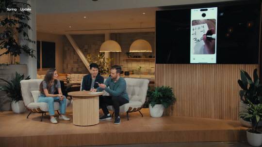 GPT-o 라이브 데모 시연 모습. 화면 캡처