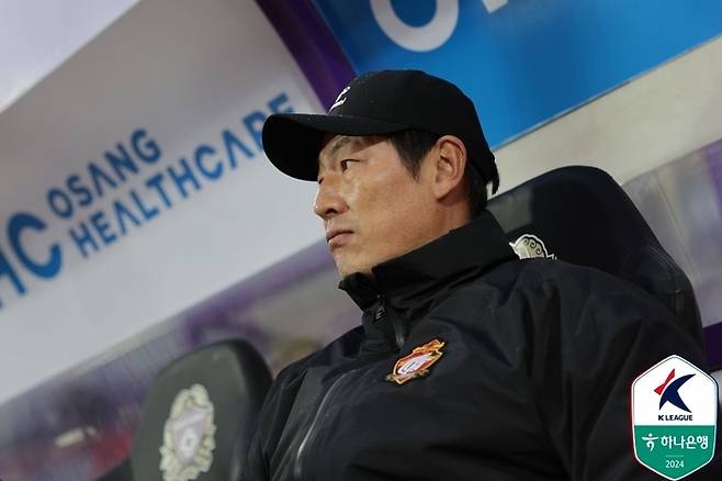 박동혁 감독. 제공 | 한국프로축구연맹