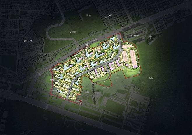 방배13구역 배치도(자료제공=서울시)