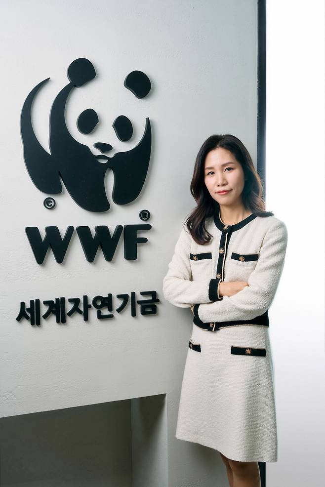 Park Min-hye, executive director of WWF-Korea (Courtesy of WWF-Korea)