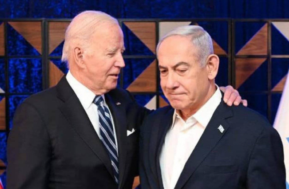 조 바이든 미국 대통령(왼쪽), 베냐민 네타냐후 이스라엘 총리(오른쪽) 자료사진
