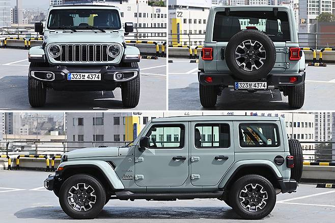 지프 랭글러 사하라 파워탑. 김학수 기자