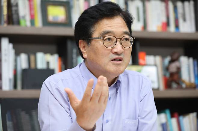 22대 국회 전반기 의장에 도전한 우원식 더불어민주당 의원 ⓒ시사저널 박은숙