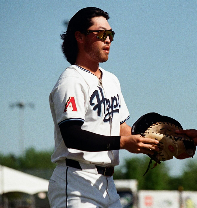 (애리조나 산하 마이너리그 싱글 A팀 내야수 케빈 심)