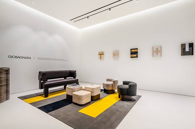 죠바냐라(Giobagnara)의 가구로 꾸민 전시장 <넥시스 디자인 그룹>