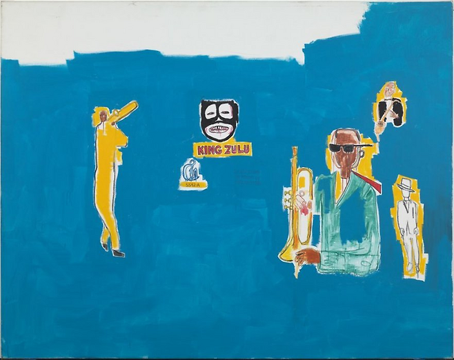 장 미셸 바스키아, 킹 줄루, 1986, 바르셀로나 현대미술관