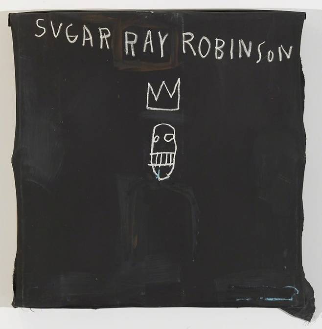 장 미셸 바스키아, 무제(슈거 레이 로빈슨), 1982, 개인소장