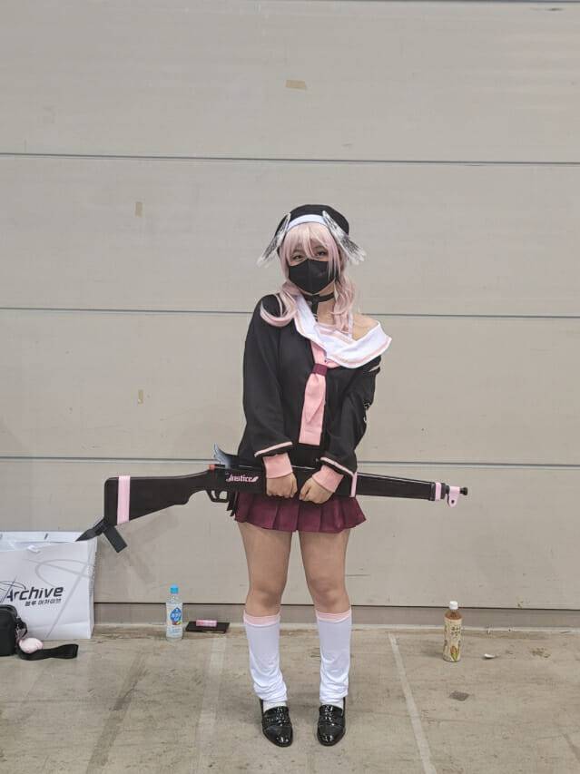 블루 아카이브 2.5주년 페스티벌 현장을 찾은 코스어