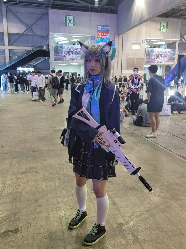 블루 아카이브 2.5주년 페스티벌 현장을 찾은 코스어