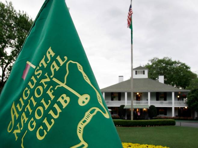 메이저 골프 대회 마스터스가 열리는 미국 조지아주 오거스타 내셔널 골프클럽 클럽하우스./AP 연합뉴스