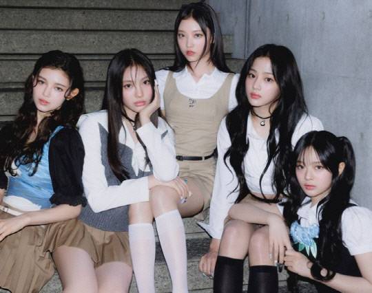 그룹 뉴진스. 뉴진스 인스타그램 갈무리.