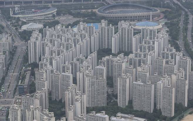 서울 송파구 아파트 전경. 사진=뉴시스