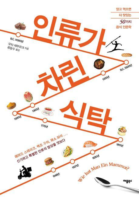 인류가 차린 식탁·우타 제부르크 지음·류동수 옮김·애플북스 발행·292쪽·1만9,800원