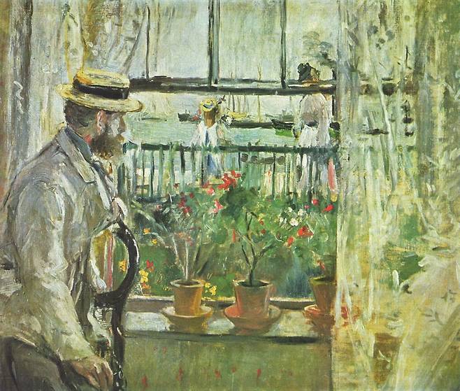 Eugène Manet on the Isle of Wight(1875). /마르모탕 모네 미술관