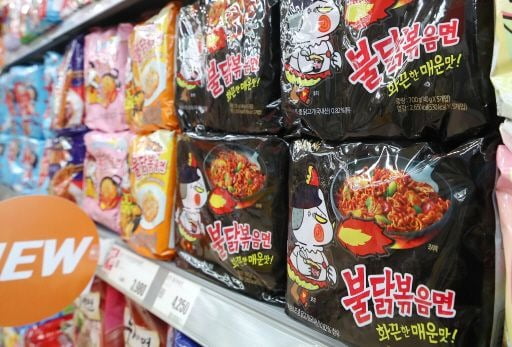 삼양식품 주가를 끌어올린 불닭볶음면 시리즈. 사진=한국경제신문