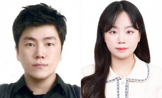 김승남(왼쪽)동국대 교수와 전가윤 학생.[동국대 wise캠퍼스 제공]