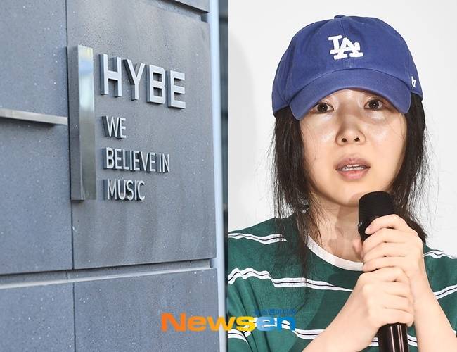 하이브 사옥, 민희진 어도어 대표 (사진=뉴스엔DB)