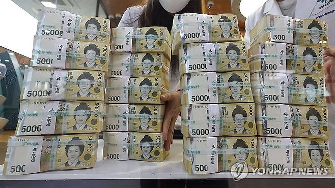 5만원권 지폐(자료사진)  (서울=연합뉴스)