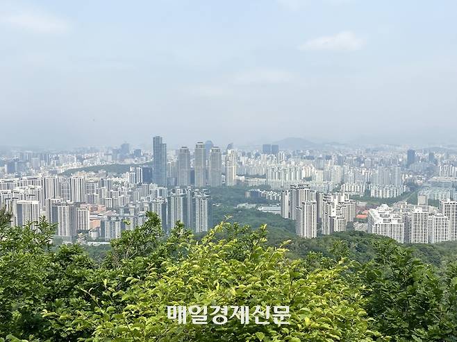 서울 아파트 전경.