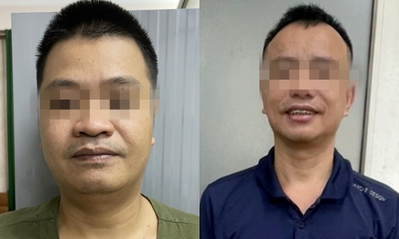 한국 남성들에게 매춘을 알선한 베트남 남성 뚜안과 탕이 경찰에 체포됐다(사진-VN익스프레스)