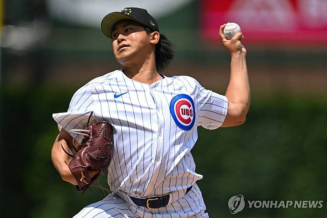 컵스의 일본인 좌완 투수 이마나가 쇼타  [게티이미지/AFP=연합뉴스]