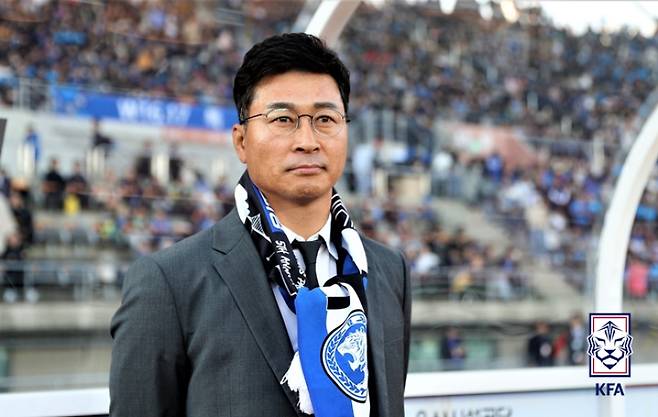 김도훈 감독이 오는 6월 A대표팀의 임시 사령탑으로 선임됐다. 사진=대한축구협회