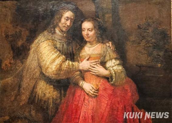 렘브란트 판 레인, <이삭과 리브가 또는 유대인 신부>, c. 1665~69, 121.5x166.5cm, 캔버스에 유채, 암스테르담 국립미술관