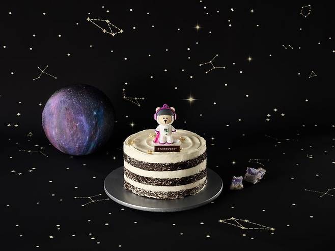 럭키 스타 케이크. [사진 = 스타벅스코리아 제공]