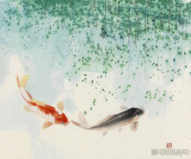 이달 31일부터 내달 14일까지 광주 동구 대의동 갤러리 람(LAAM)에서 열리는 이은래 작가의 개인전에 전시될 한국의 자연을 담은 문인화.