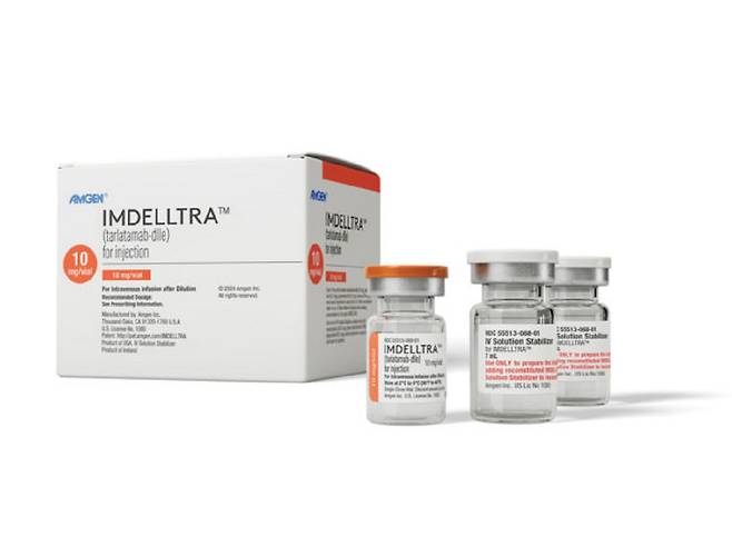 미국 식품의약국(FDA)이 암젠의 소세포폐암 치료제 신약 ‘임델트라’를 최근 가속 승인했다./사진=암젠 제공
