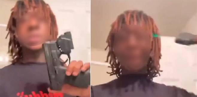 [서울=뉴시스] 미국의 10대 래퍼가 소셜 미디어 동영상을 촬영하던 중 실수로 총을 발사해 숨졌다고 외신이 보도했다. (사진= 뉴욕포스트 캡처)  *재판매 및 DB 금지