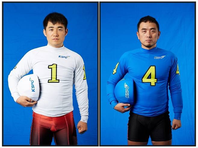 사진 왼쪽부터 김민철(A1, 8기, 45세), 김배영(A1, 11기, 46세)