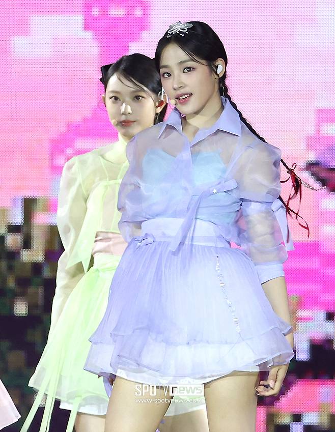 ▲ 뉴진스 해린 민지 ⓒ곽혜미 기자