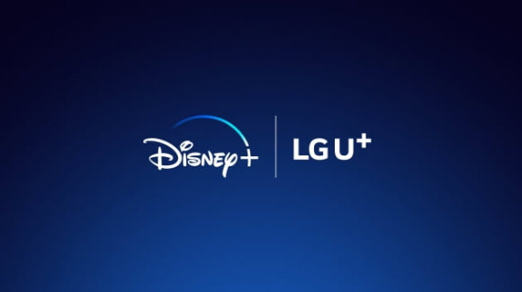 디즈니플러스와 LGU+ 로고. [사진=LG유플러스]