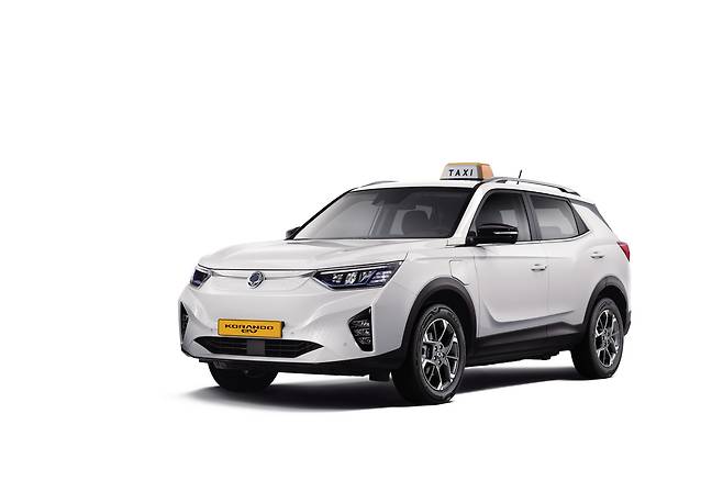 '코란도 EV 택시'