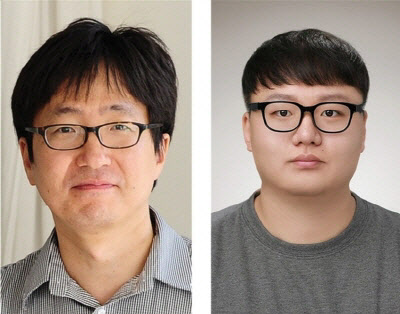 왼쪽부터 박현호 교수, 김기업 박사과정생(사진=중앙대)